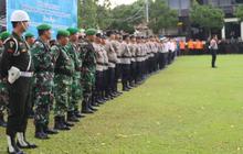 Polres Kuningan Siagakan 584 Personel Gabungan untuk Pengamanan Natal Tahun Baru Kuningan 2025/2026