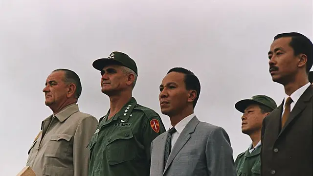 Presiden Vietnam Selatan Nguyen Van Thieu