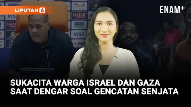 Warga Gaza dan Israel menyambut gembira kabar kesepakatan fase pertama gencatan senjata antara Israel dan Hamas.