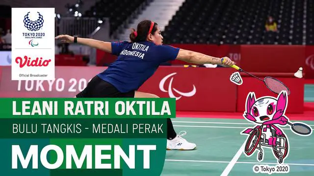 Berita video highlights atlet para bulutangkis Indonesia di kategori SL4, Leani Ratri Oktila, kembali meraih medali di Paralimpiade Tokyo 2020, Minggu (5/9/2021) pagi hari WIB.