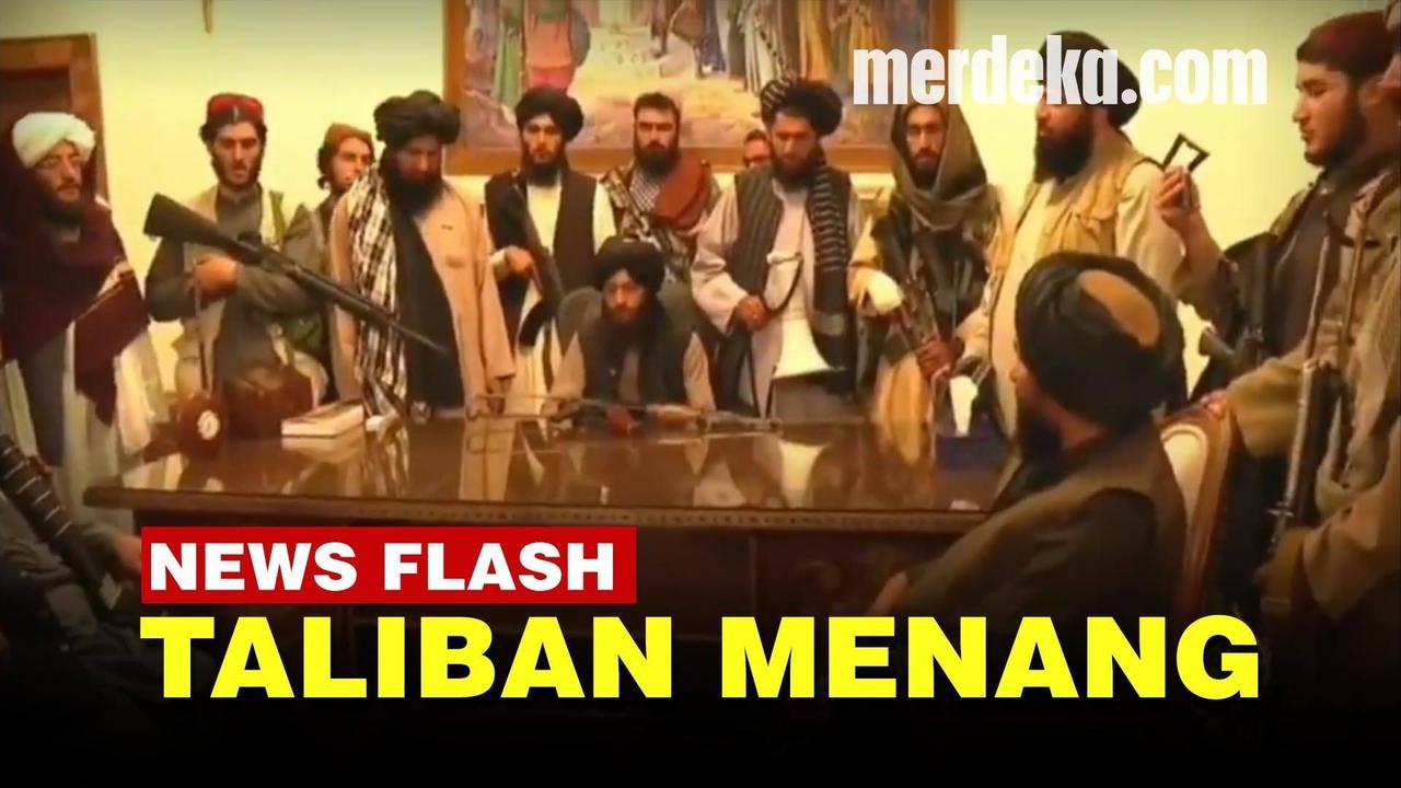 VIDEO: Begini Kondisi Istana Kepresidenan Afganistan Usai Dikuasai Pasukan Taliban