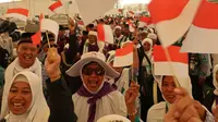 Saat Lagu Indonesia Raya Berkumandang di Bandara King Abdulaziz