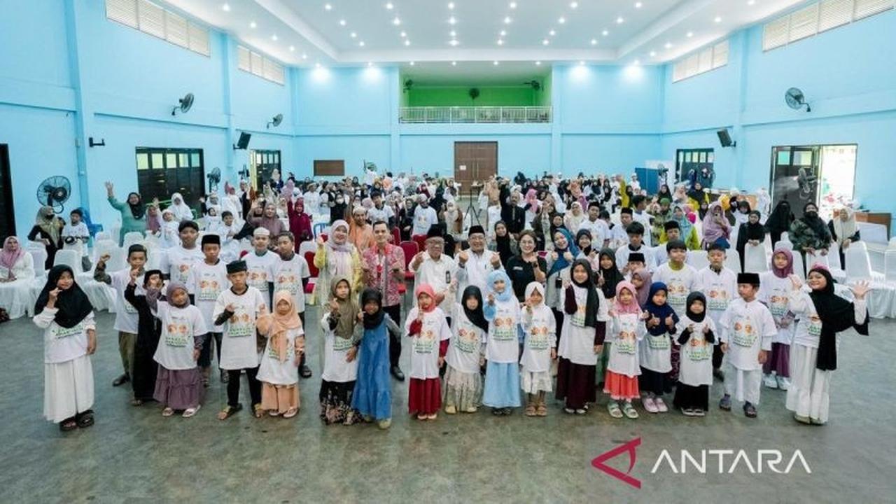 Baznas Kaltim Santuni 200 Anak Yatim Duafa, Hadirkan Senyum Ramadhan Penuh Berkah