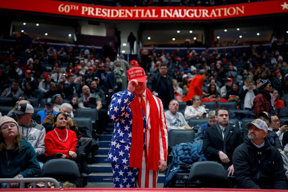 Antusiasme Pendukung Rayakan Donald Trump Kembali Jadi Presiden Amerika Serikat