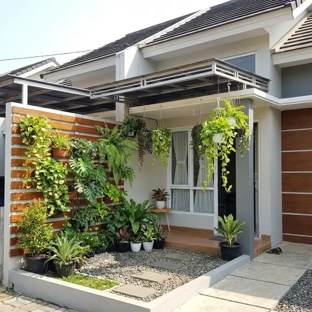 Model Taman Mini Tanpa Pagar
