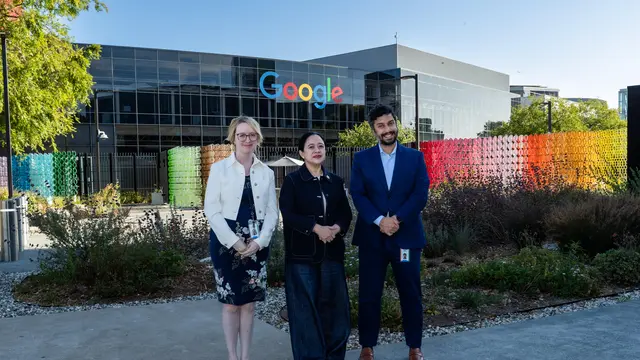 Ketua DPR RI Puan Maharani saat melakukan kunjungan kerja ke kantor pusat Meta di Menlo Park, kawasan Silicon Valley, California, Amerika Serikat (AS).