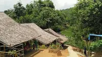 Lembah Barokah Ciboleger, tempat permukiman mualaf Baduy, 500 meter dari Terminal Ciboleger (foto M Syakur Usman).