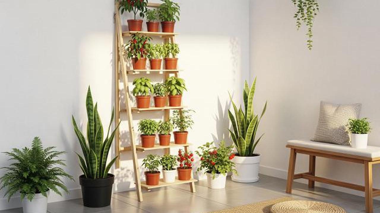 9 Desain Teras Minimalis dengan Kebun Sayur Vertikal, Maksimalkan Lahan Sempit
