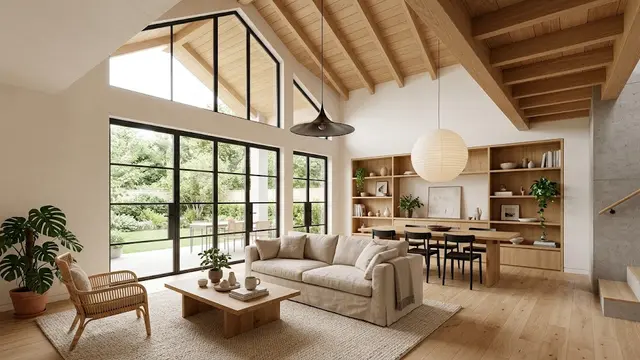 Desain Rumah dengan Plafon Tinggi