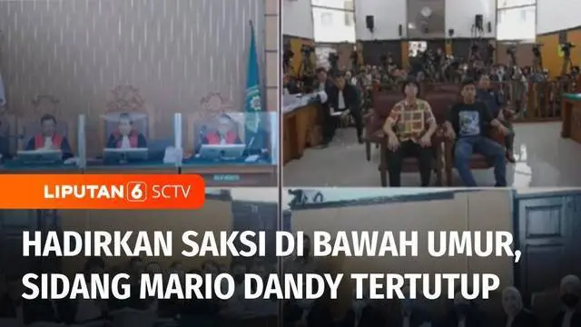 Sidang terdakwa kasus penganiayaan berat dengan terdakwa Mario Dandy dan Shane Lukas berlangsung tertutup. Majelis Hakim memutuskan sidang tertutup, karena saksi yang dihadirkan masih di bawah umur.