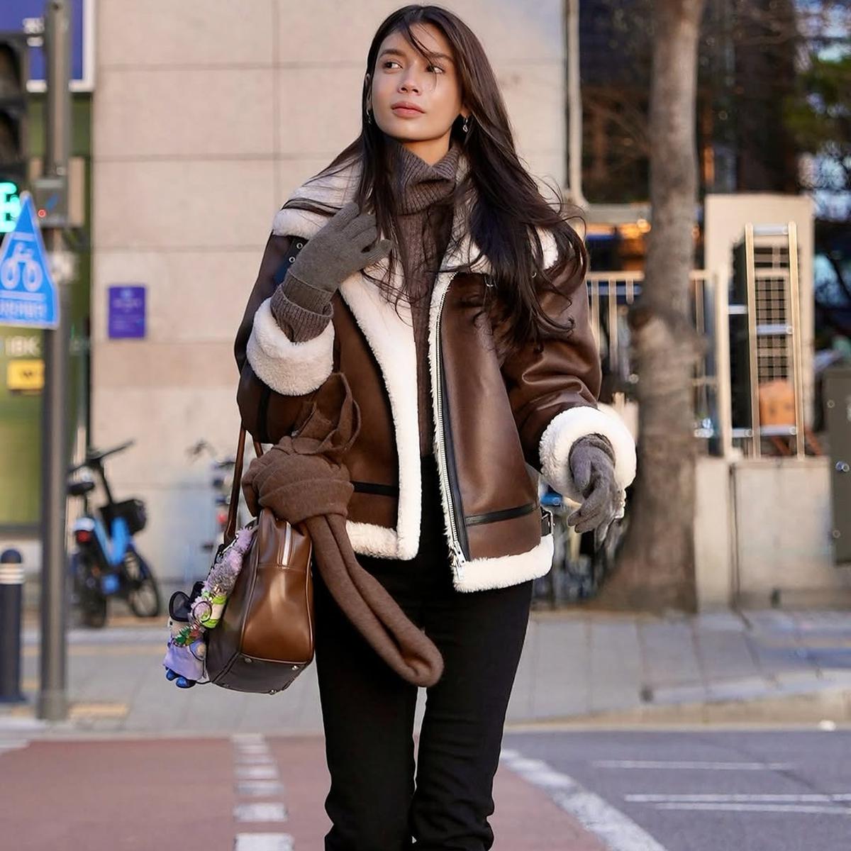 Potret Sabrina Chairunnisa Kala Berlibur di Korea (credit: instagram/sabrinachairunnisa_)