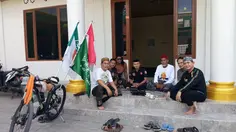 Cerita Arif Gowes Sepeda dari Sumsel ke Jombang 14 Hari Demi Muktamar NU