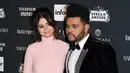 Putus dari Bella Hadid pada November 2016, The Weeknd pun langsung jadian dengan Selena Gomez pada Januari 2017. (Angela Weiss/AFP)