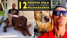 Video bintang sepak bola dengan anjing kesayangannya, salah satunya Lionel Messi yang memelihara anjing Dogue de Bordeaux.