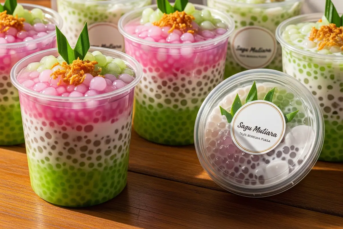 Ide Jualan Sagu Mutiara untuk Takjil Berbuka Puasa