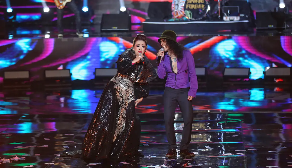 Slank dan Soimah HUT Indosiar ke-25 (Adrian Putra/Fimela.com)