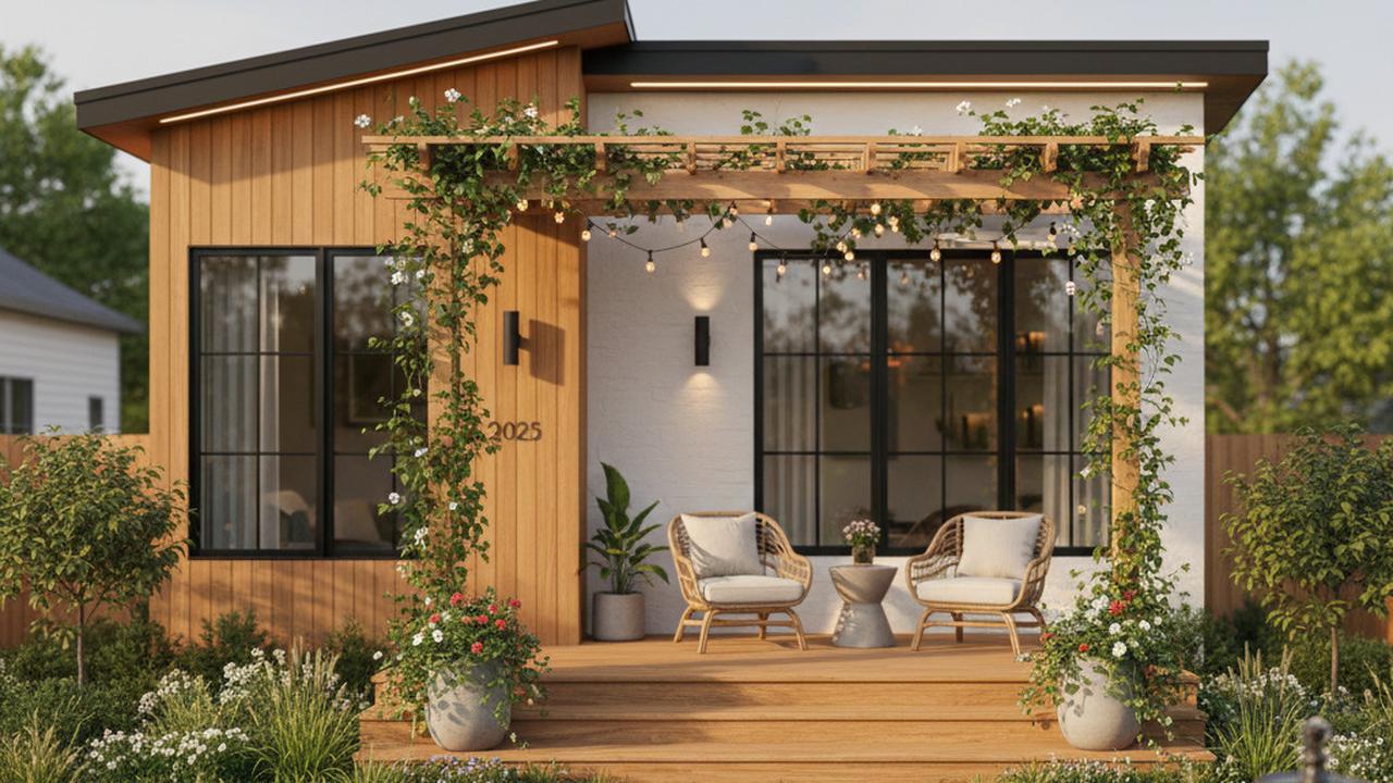 Inspirasi 7 Model Rumah Mungil Berteras Depan untuk Hunian Cantik & Estetik di Penghujung 2025