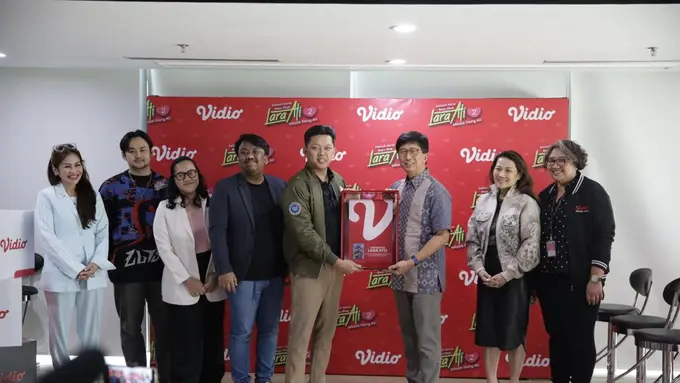 Vidio beri penghargaan kepada Lokadrama Lara Ati 2 (Dok. Vidio)