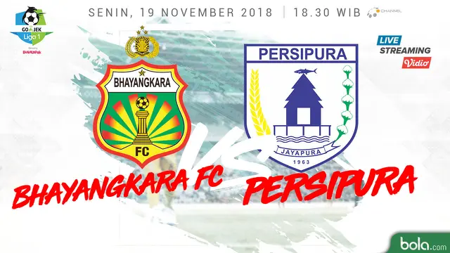 Bhayangkara FC Vs Persipura Jayapura