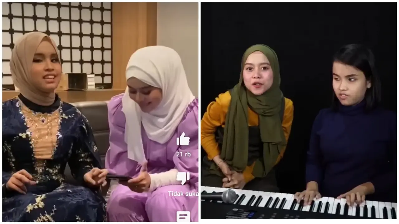Lesti Kejora dan Putri Ariani pernah collabs pada 2019 dan 2021 (Foto: Youtube: Putriarianiofficial / 3D Entertainment)