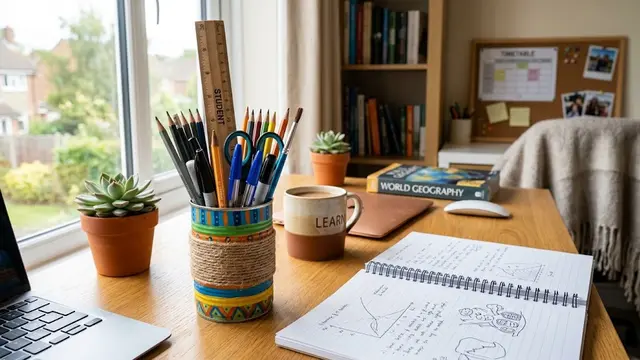 Tempat Pensil dari Kaleng