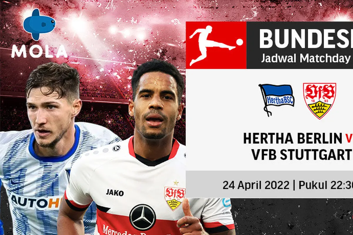 Saksikan Keseruan Streaming Bundesliga Malam Ini di Vidio : Hertha Berlin vs VfB Stuttgart