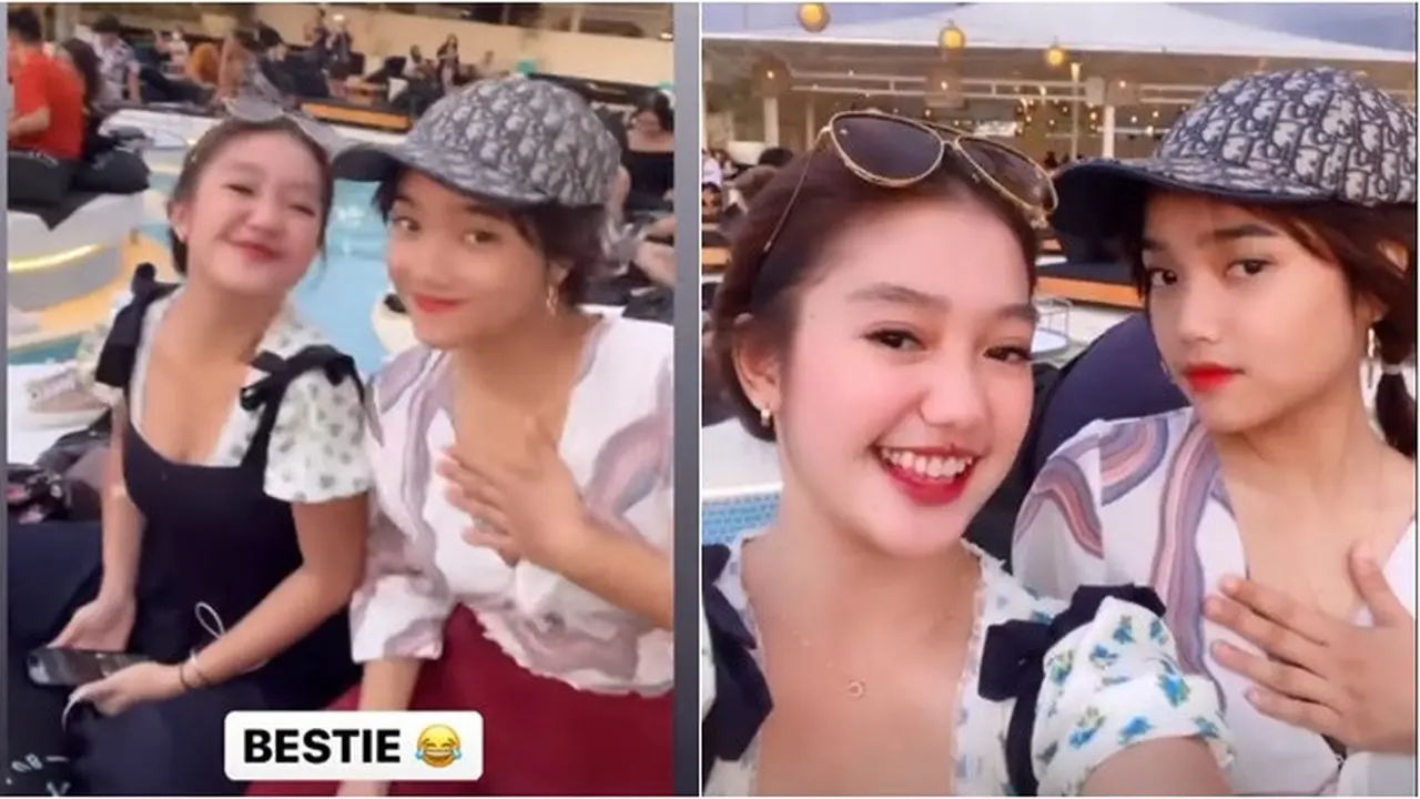 Disebut Bestie, Ini 6 Potret Akrab Fuji dan Chandrika Chika di Bali
