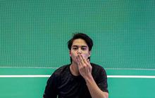 FOTO: Gaya El Rumi Menangkan Laga Bulu Tangkis di Turnamen Olahraga Selebriti Indonesia Season 2