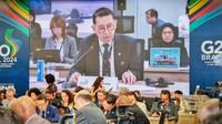 Menteri Kebudayaan Indonesia, Fadli Zon dalam pertemuan para menteri kebudayaan negara-negara G20 di Salvador da Bahia, Brasil. (Foto: Istimewa).