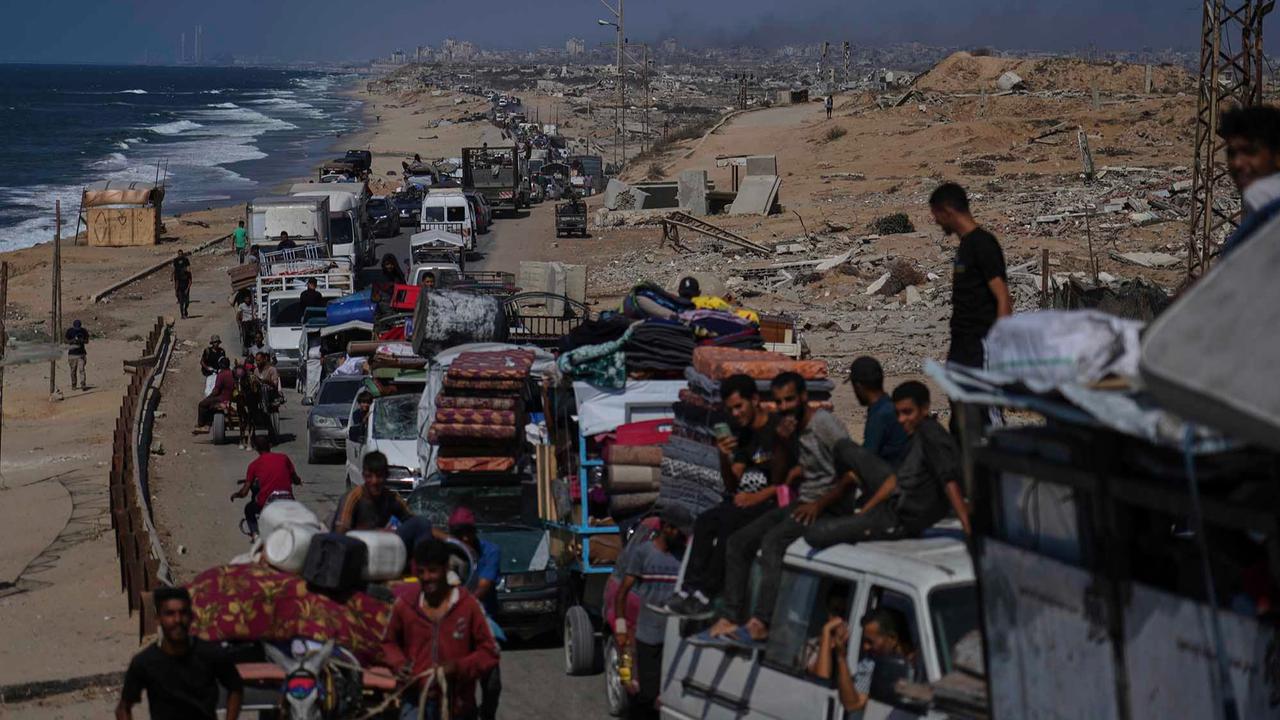 Foto: Ancaman Militer Israel Picu Eksodus Besar Warga Gaza