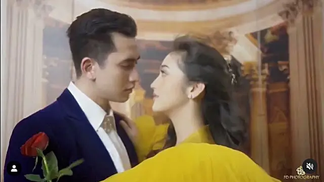 7 Pemotretan Verrell Bramasta dan Ranty Maria Bertema Beauty and The Beast