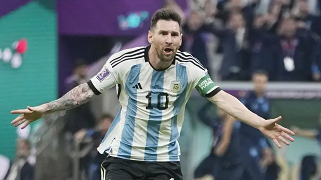 Messi Cetak Gol, Argentina Bungkam Meksiko di Piala Dunia 2022