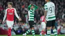 Keunggulan tipis dari leg pertama berkat gol Kai Havertz di Portugal menjadi penentu dalam duel yang berlangsung ketat dan minim peluang. (AP Photo/Kin Cheung)