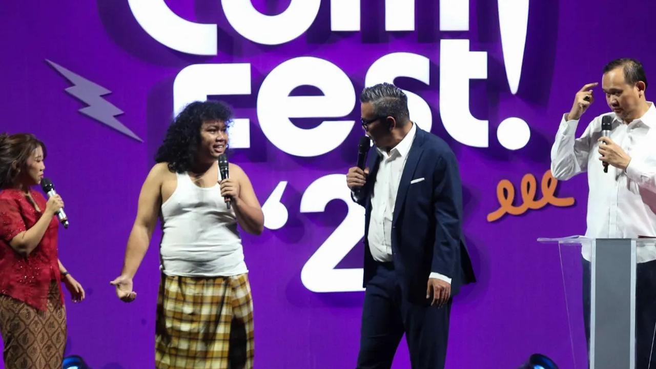 Kolaborasi kocak kelima komedian