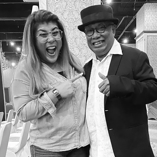Yopie Latul dan Regina Ivanova. (Foto: Instagram @ivanova.regina)