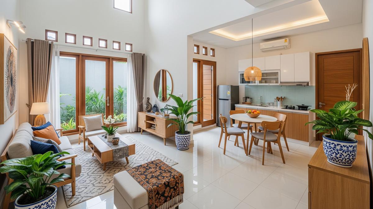 9 Model Rumah 1 Lantai dengan Plafon Tinggi Biar Adem, Hunian Sejuk di Iklim Tropis