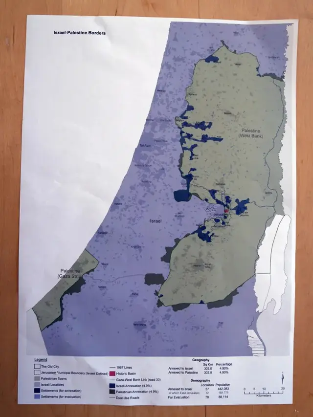 Peta Perdamaian Israel-Palestina yang Tak Pernah Terungkap