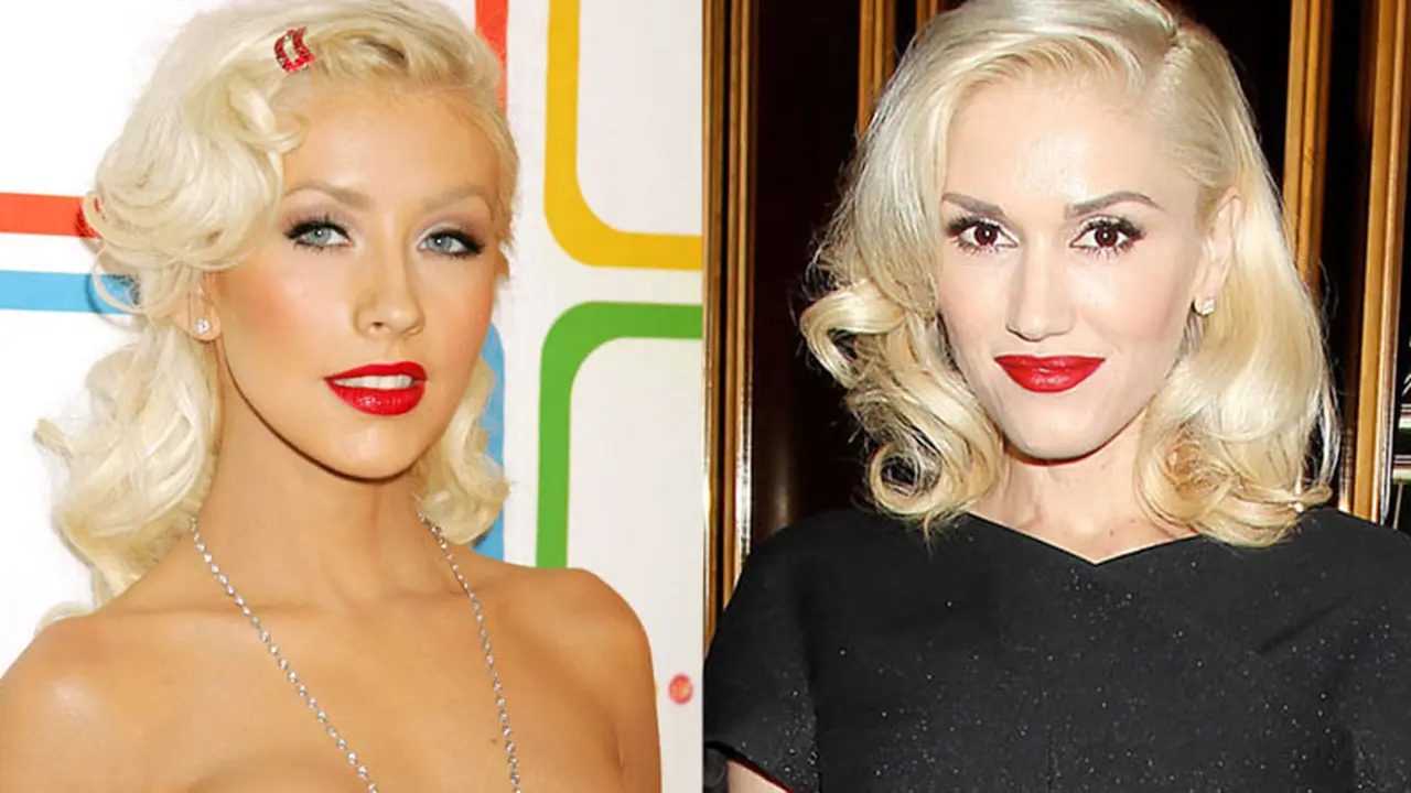 Gwen Stefani dan Christina Aguilera