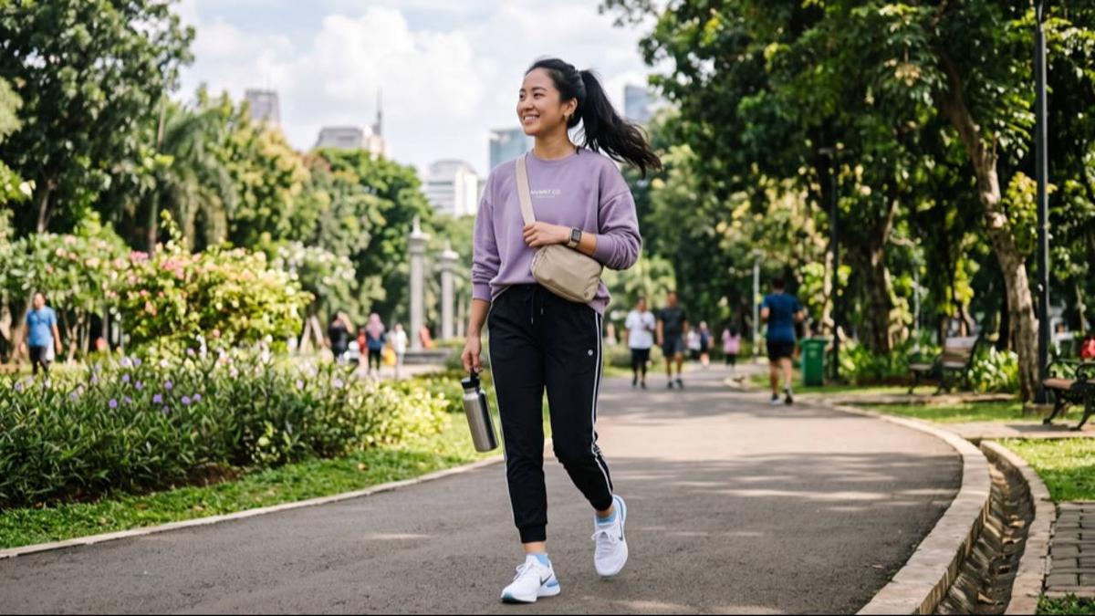 Nyaman Buat Gerak, Stylish Buat Jalan! Intip Rekomendasi Celana Training Wanita yang Wajib Dilirik