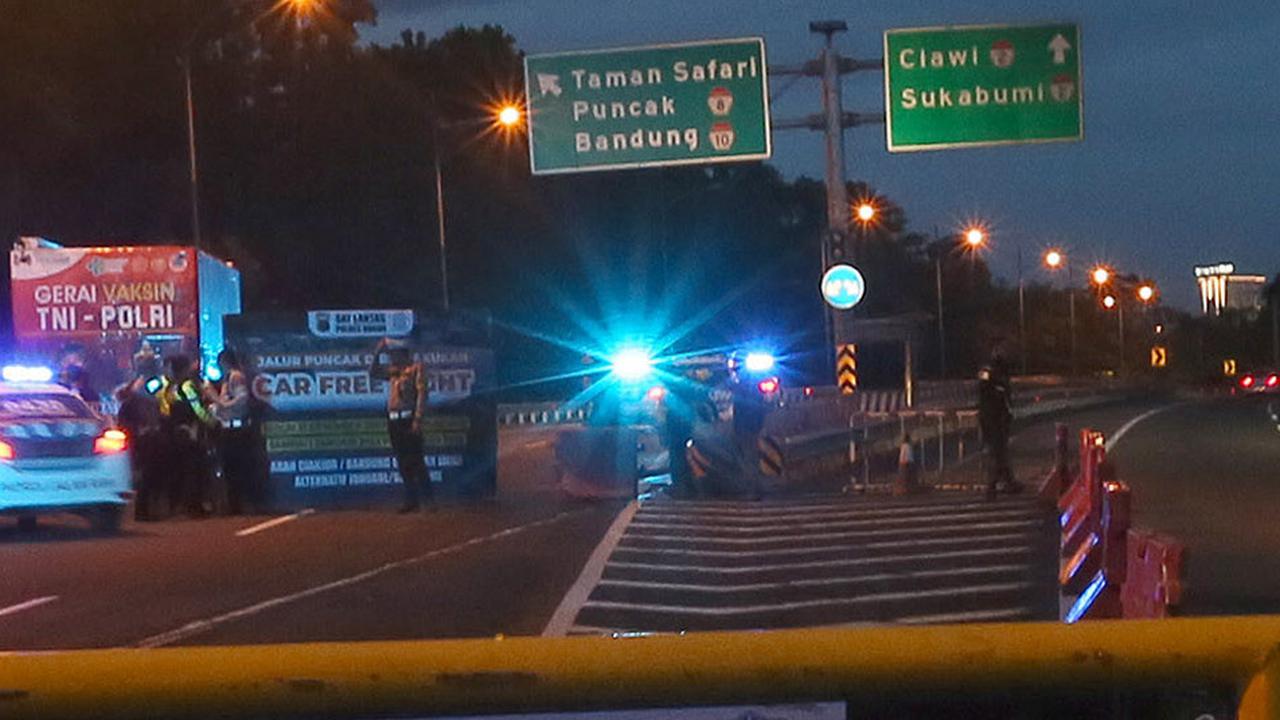 Malam Tahun Baru, Jalur Puncak Ditutup Sejak 31 Desember hingga 1 Januari 2024