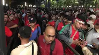 Pemandangan saat Laga Timnas Indonesia Digelar pada Hari Kerja