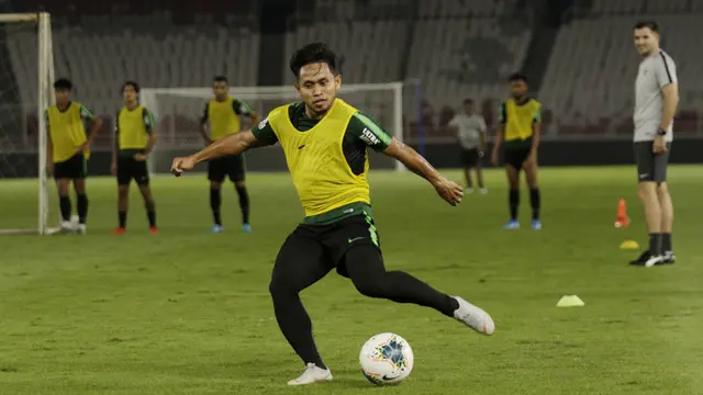 Latihan Timnas Indonesia