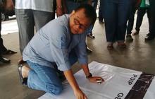 Ledek TemanAhok, Taufik bilang 'LawanAhok boleh gak kampanye ke mal