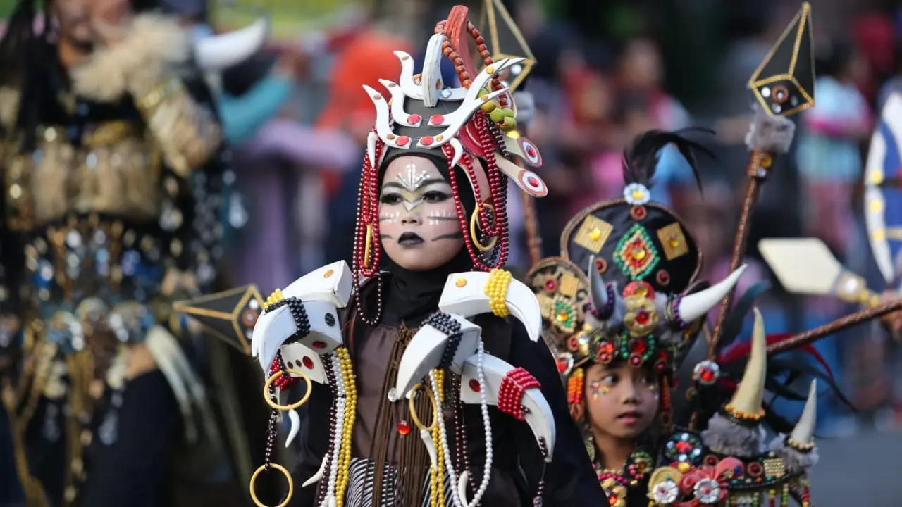 Anak-anak di Jember Festival