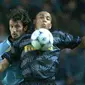Ronaldo Luis Nazario da Lima memperkuat Inter Milan pada tahun 1997-2002 dan mempersembahkan gelar Piala UEFA pada tahun 1998. (AFP/Patrick Kovarik)