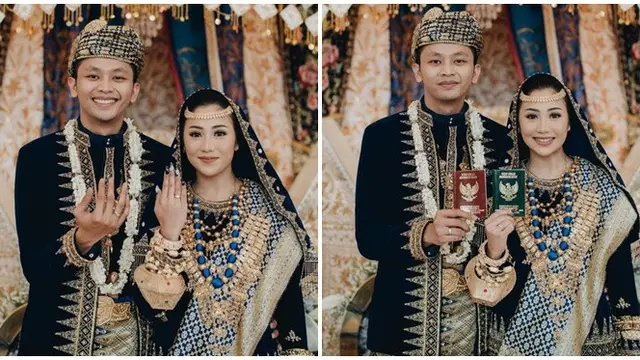 6 Momen Akad Nikah Adik Nikita Willy, Mewah dan Usung Adat Koto Gadang