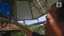 Dana pengadaan panel surya berasal dari Dana Ketahanan Pangan dan dikerjakan oleh PT Green Energy Nusantara Mandiri. (merdeka.com/Arie Basuki)