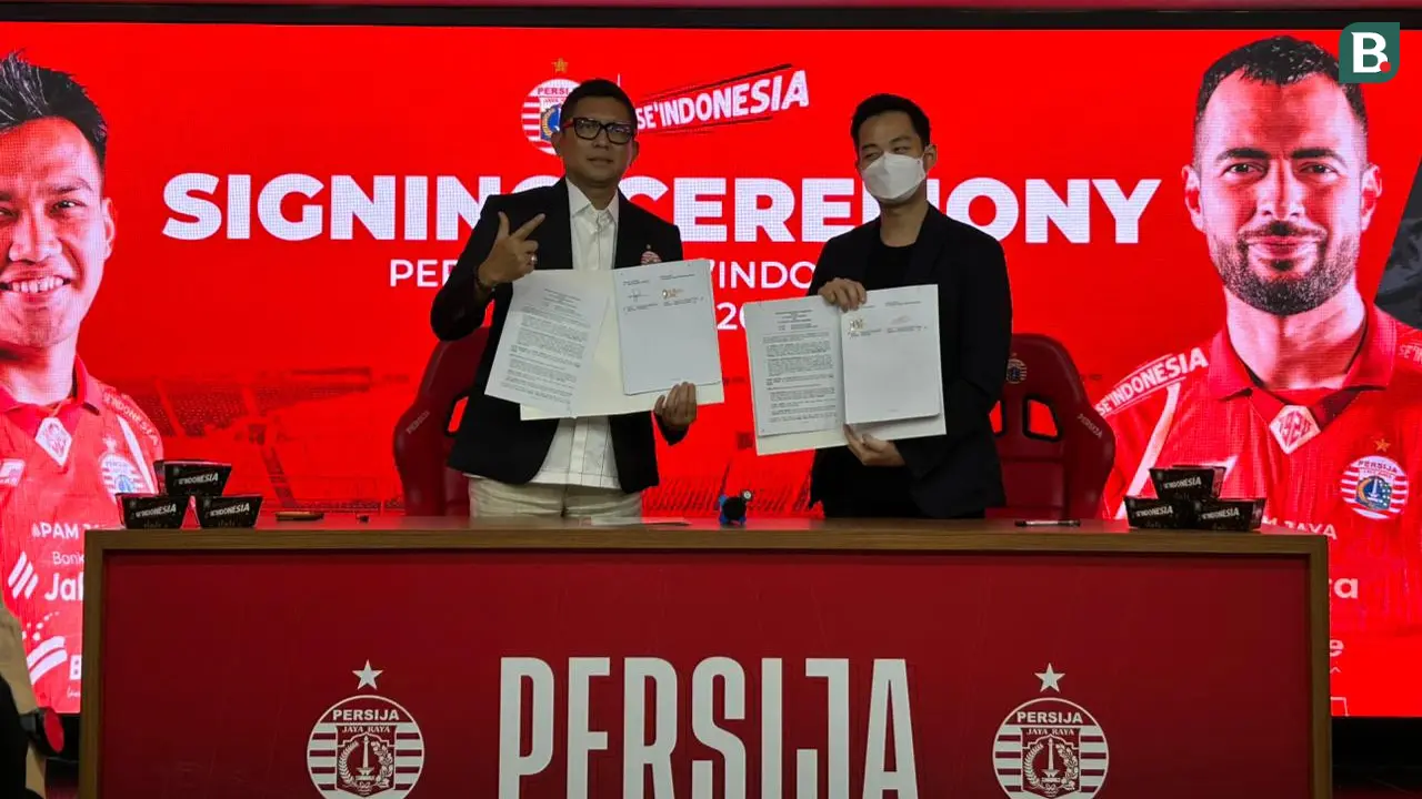 Persija Jakarta dapat sponsor baru.