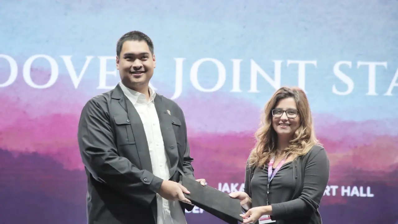Menteri Pemuda dan Olahraga (Menpora) Dito Ariotedjo saat mewakili Presiden Republik Indonesia Joko Widodo dalam membuka ASEAN + Youth Summit 2023 yang berlangsung di Jakarta Concert Hall, I News Tower Jl. Kebon Sirih, Jakarta Pusat, Kamis (7/9/2023) (Ist