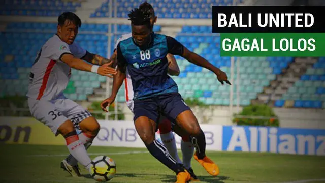 Bali United menelan kekalahan dari tuan rumah Yangon United pada matchday kelima Piala AFC 2018.